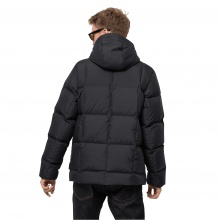 Jack Wolfskin Winter-Daunenjacke Frozen Lake (winddicht, PFC-frei, sehr warm) schwarz Herren